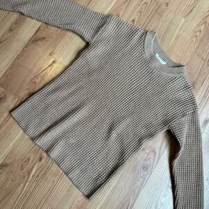Tan Knit Sweater